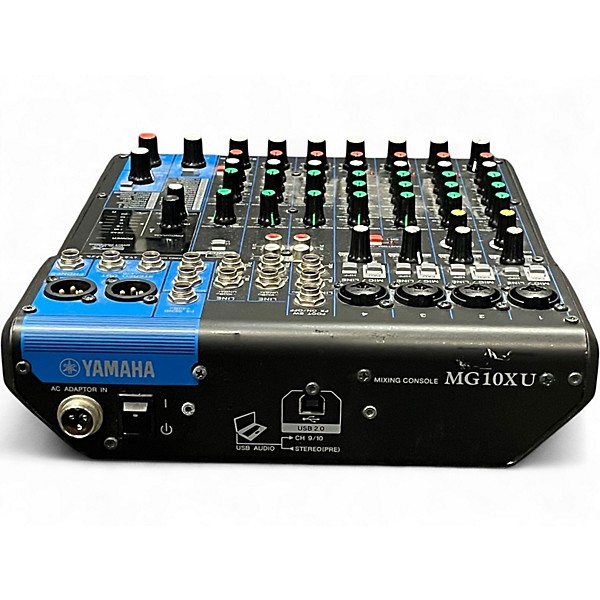 Used Yamaha MG10XU 10 Channel Mixer with Effects Unpowered Mixer