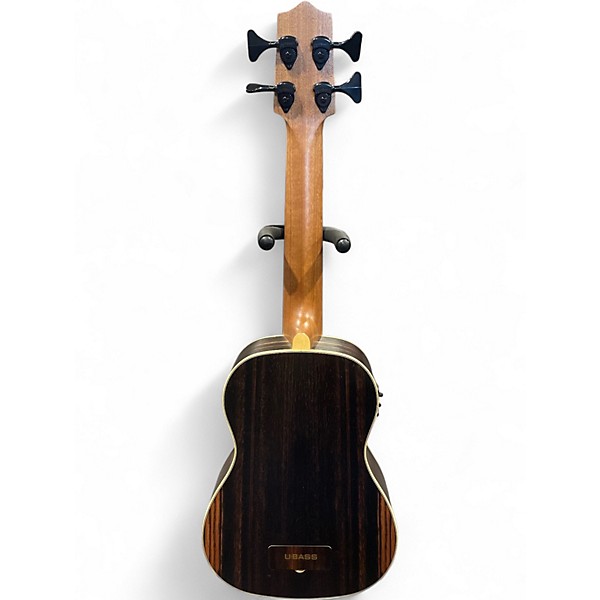 Used Kala Ubass Bass Striped Brown Ukulele