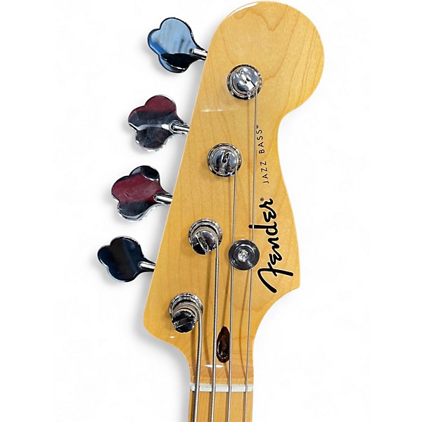 Used Fender Standard Jazz Bass BLACK Electric Bass Guitar