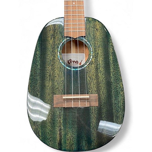 Used Uma UK20SCP Green Ukulele