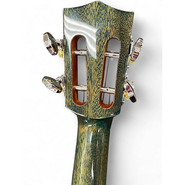 Used Uma UK20SCP Green Ukulele