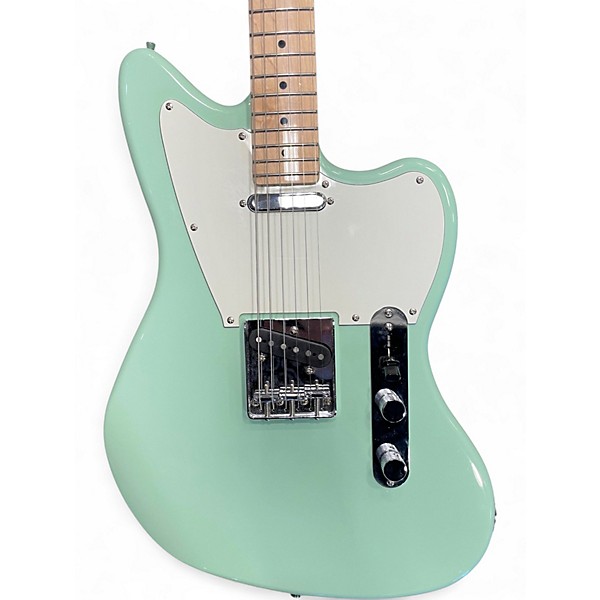 Used Squier PARANORMAL TELECASTER Seafoam Green Solid Body Electric Guitar