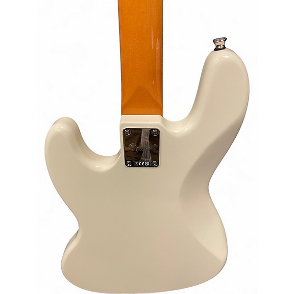 Used Squier Classic Vibe 1960S Jazz Bass Olympic White Electric Bass Guitar