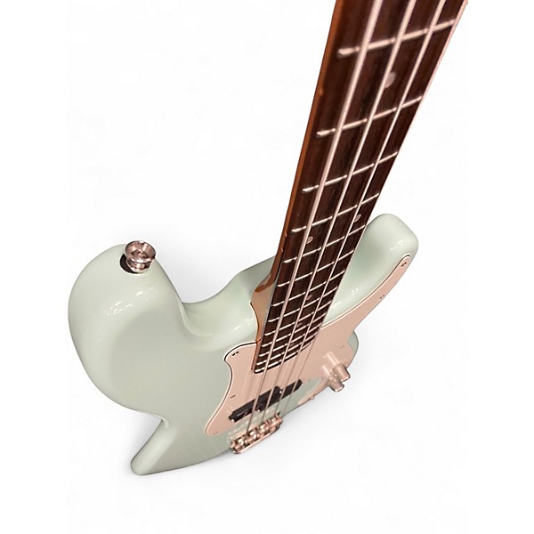 Used Squier Classic Vibe 1960S Precision Bass Seafoam Green Electric Bass Guitar
