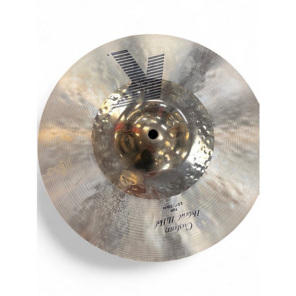 Used Zildjian 13.25in K Custom Hybrid Hi Hat Pair Cymbal