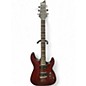 Used Schecter Guitar Research Omen 6 Satin Walnut Solid Body Electric Guitar thumbnail