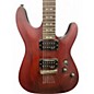 Used Schecter Guitar Research Omen 6 Satin Walnut Solid Body Electric Guitar