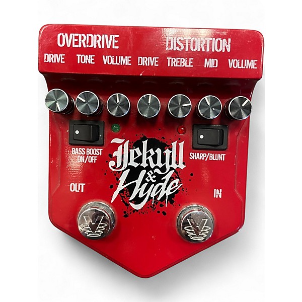 Used Visual Sound V2JH Jekyll & Hyde Ultimate Overdrive Effect Pedal