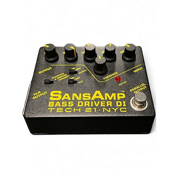 Used Tech 21 SANSAMP BASS DRIVER DI Bass Effect Pedal