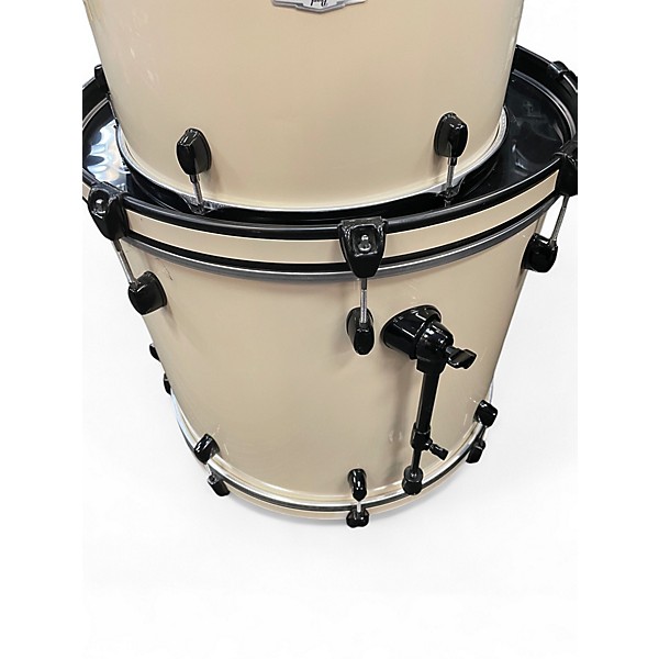 Used Pearl 4 Piece Forum Cream Drum Kit