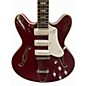 Used VOX BOBCAT Cherry Hollow Body Electric Guitar