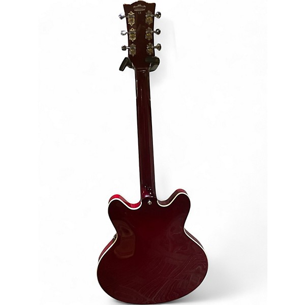 Used VOX BOBCAT Cherry Hollow Body Electric Guitar