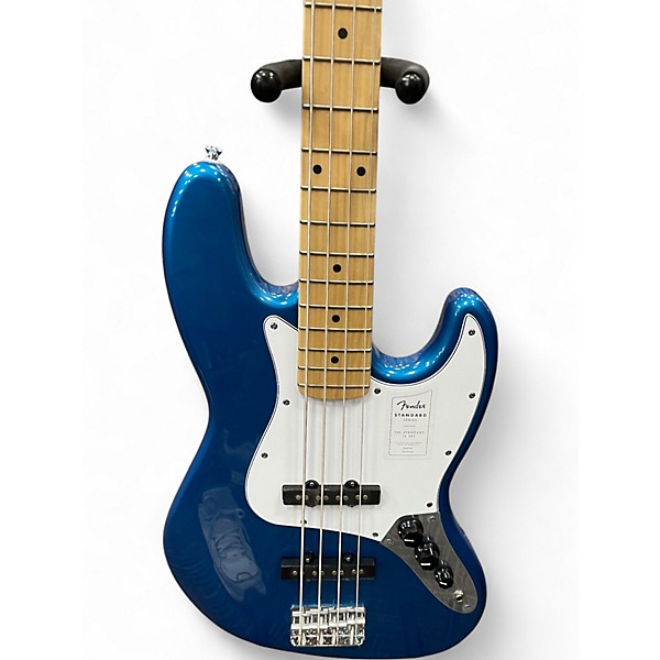Used Fender Standard Jazz Bass Lake Placid Blue Electric Bass Guitar