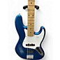 Used Fender Standard Jazz Bass Lake Placid Blue Electric Bass Guitar