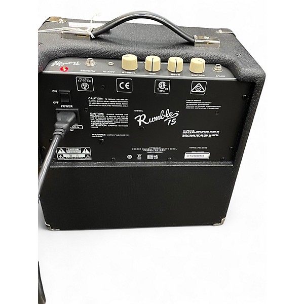 Used Fender Rumble 15 15W 1X8 Bass Combo Amp