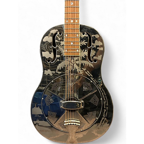 Used National Resophonic Style O STEEL Resonator Guitar