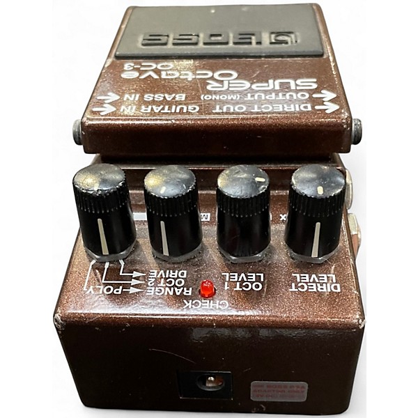 Used BOSS OC3 Super Octave Effect Pedal