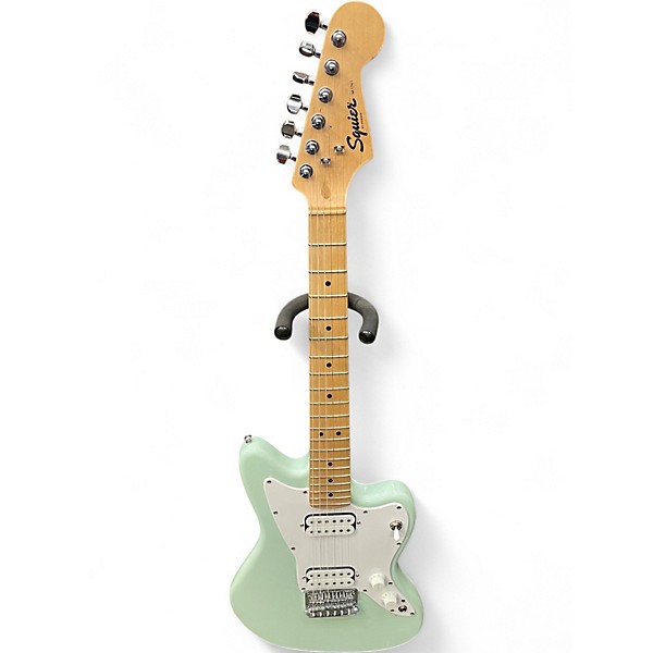 Used Squier Mustang Mini Surf Green Solid Body Electric Guitar