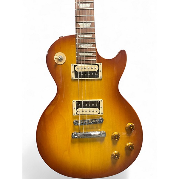 Used 2011 Gibson Les Paul Studio Honey Burst Solid Body Electric Guitar