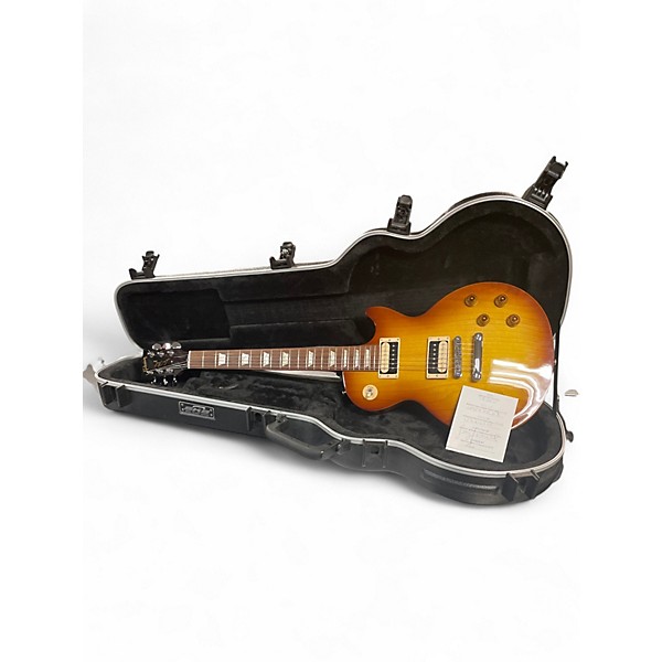 Used 2011 Gibson Les Paul Studio Honey Burst Solid Body Electric Guitar