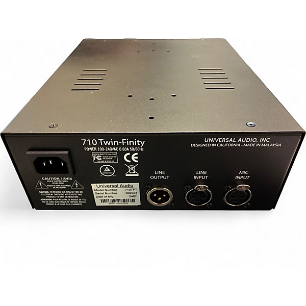 Used Universal Audio 710TF Microphone Preamp
