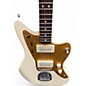 Used Squier J Mascis Jazzmaster Vintage White Solid Body Electric Guitar