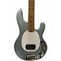 Used 2022 Sterling by Music Man Ray34 Firemist Silver Electric Bass Guitar
