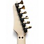 Used Aristides 060 WHITE WITH BLACK STRIPES Solid Body Electric Guitar