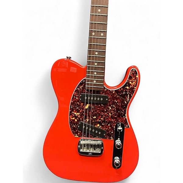 Used G&L FULLERTON SERIES ASAT RED Solid Body Electric Guitar