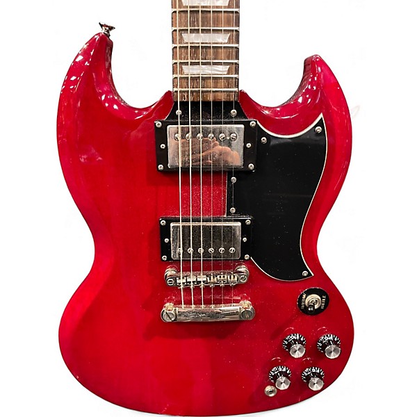 Used Epiphone G400 Cherry Solid Body Electric Guitar