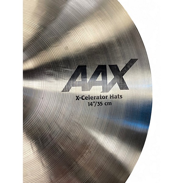 Used SABIAN 14in AAX X Celerator Hi Hat Pair Cymbal