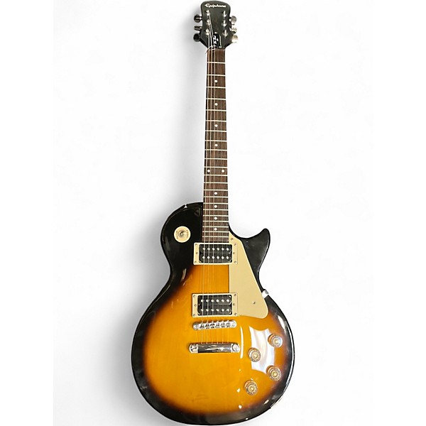 Used Epiphone Les Paul 100 Bolt On 2 Color Sunburst Solid Body Electric Guitar