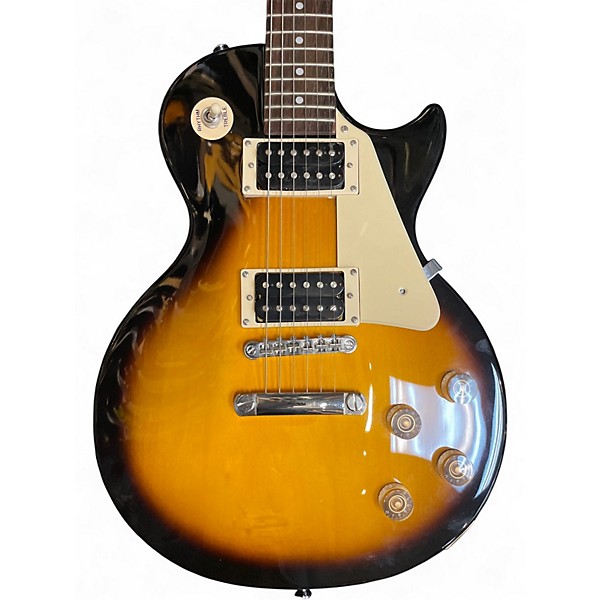 Used Epiphone Les Paul 100 Bolt On 2 Color Sunburst Solid Body Electric Guitar