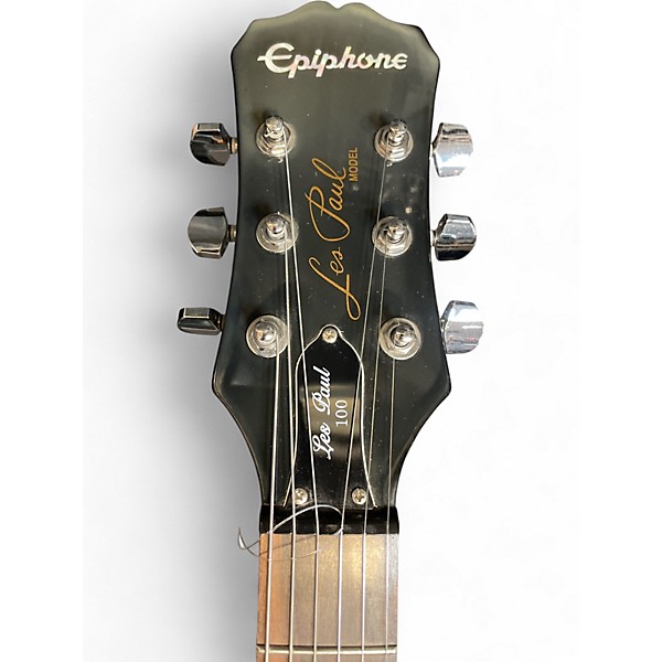 Used Epiphone Les Paul 100 Bolt On 2 Color Sunburst Solid Body Electric Guitar