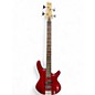 Used Ibanez GSR190 Trans Red Electric Bass Guitar thumbnail