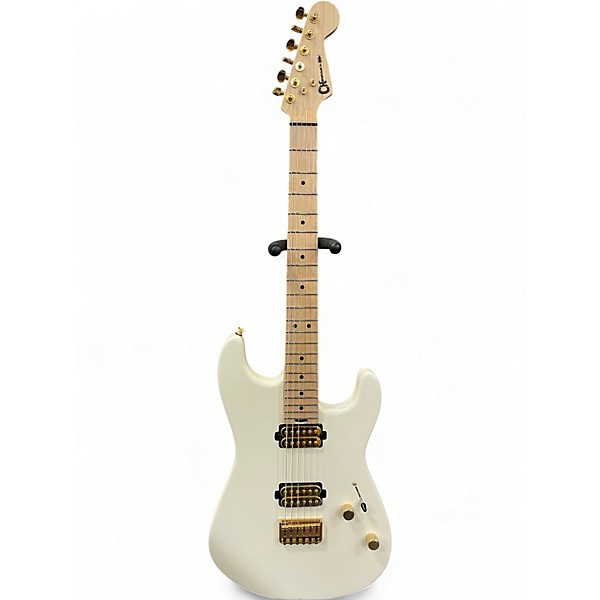 Used Charvel SANDIMAS WHITE Solid Body Electric Guitar