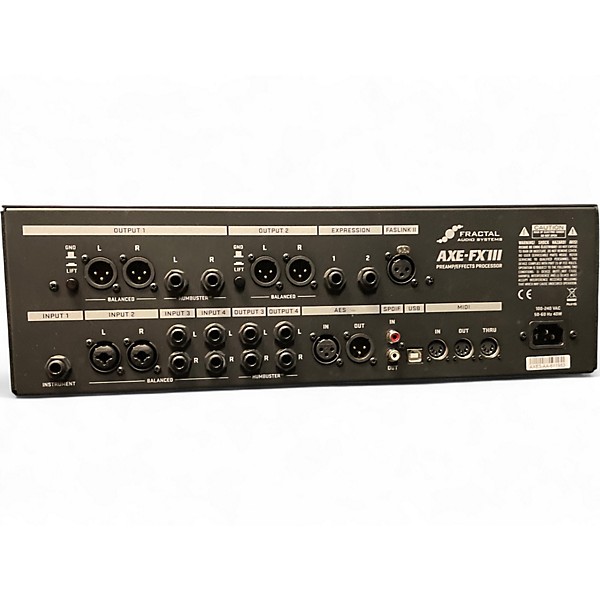 Used Fractal Audio AXE FX III Multi Effects Processor