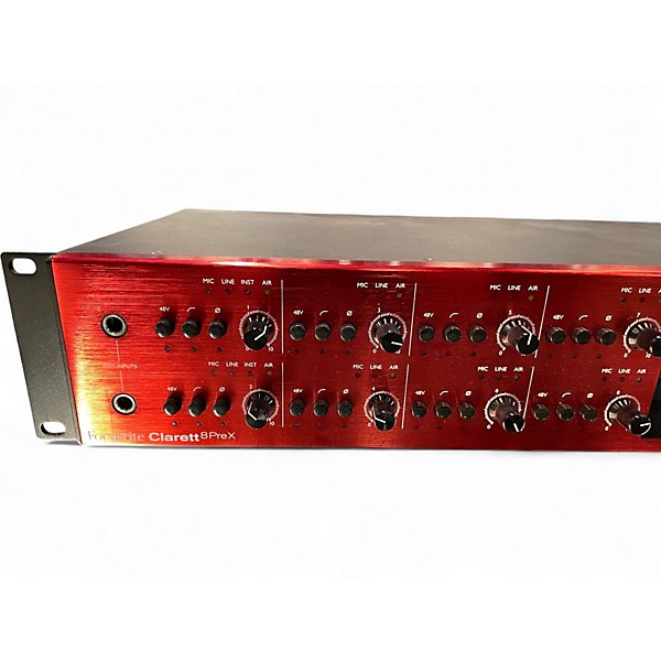 Used Focusrite Clarett 8PreX Audio Interface