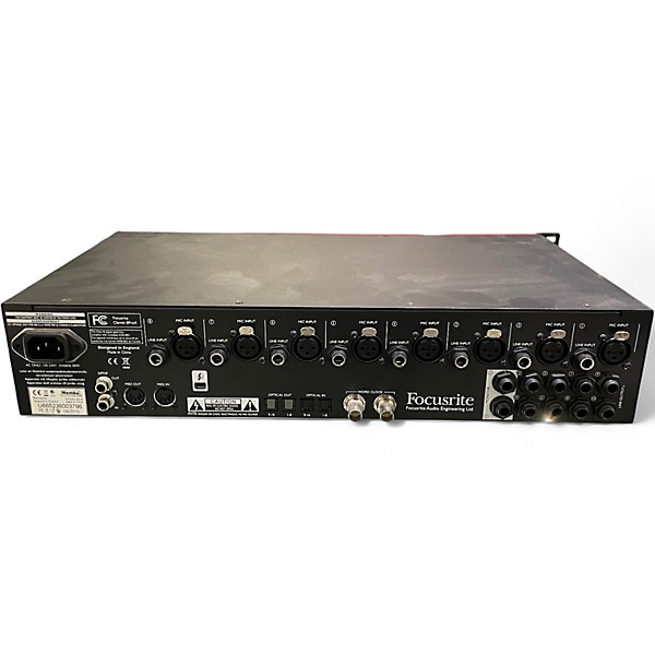 Used Focusrite Clarett 8PreX Audio Interface