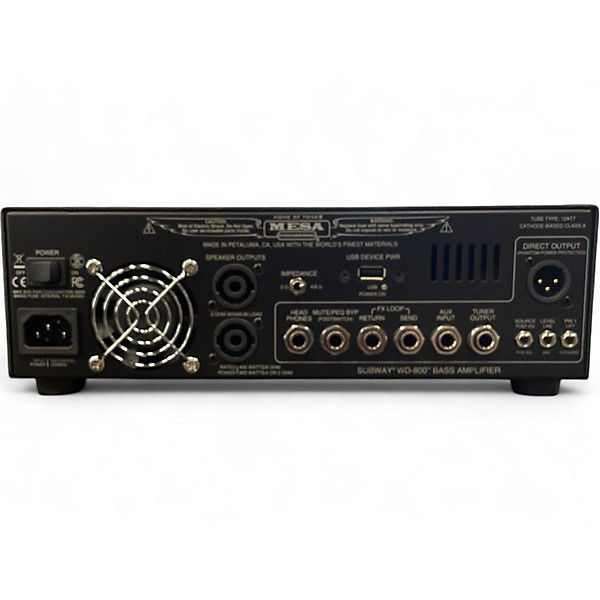 Used MESA/Boogie WD-800 Solid State Guitar Amp Head
