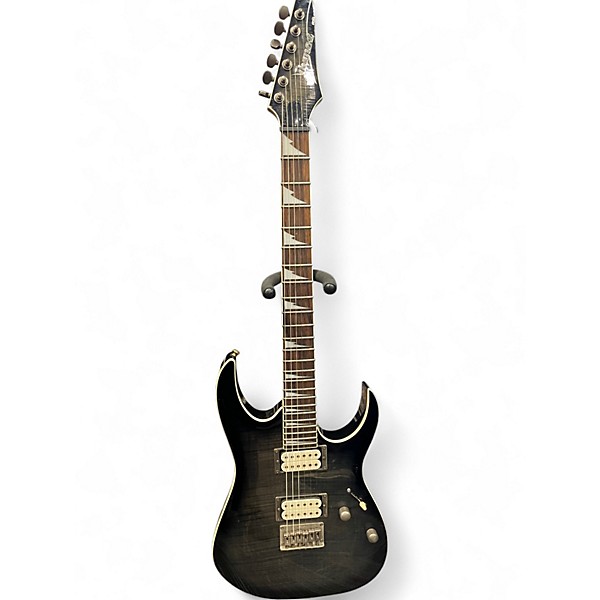 Used Ibanez RG3EXFM1 Gray Solid Body Electric Guitar