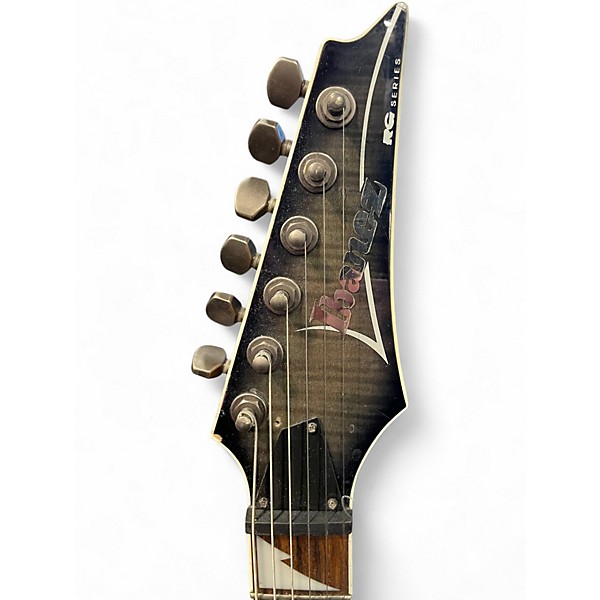 Used Ibanez RG3EXFM1 Gray Solid Body Electric Guitar