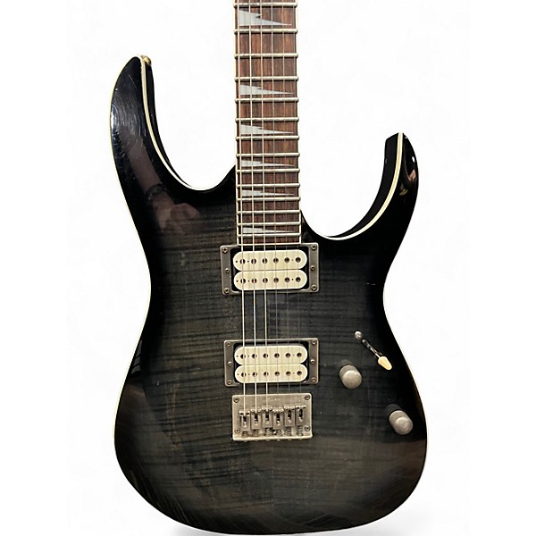 Used Ibanez RG3EXFM1 Gray Solid Body Electric Guitar