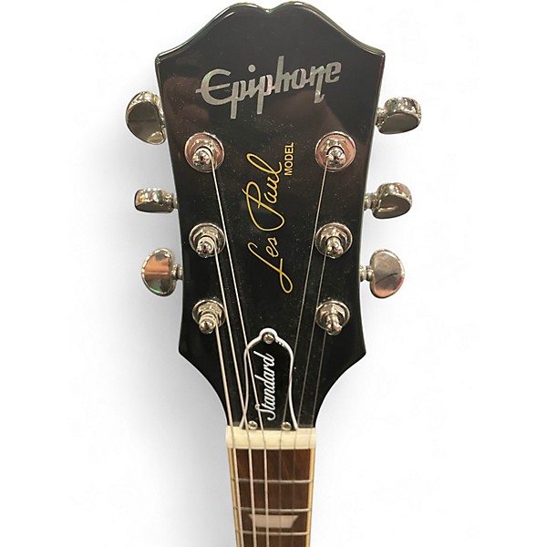 Used Epiphone Les Paul Standard Trans Blue Solid Body Electric Guitar
