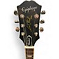 Used Epiphone Les Paul Standard Trans Blue Solid Body Electric Guitar