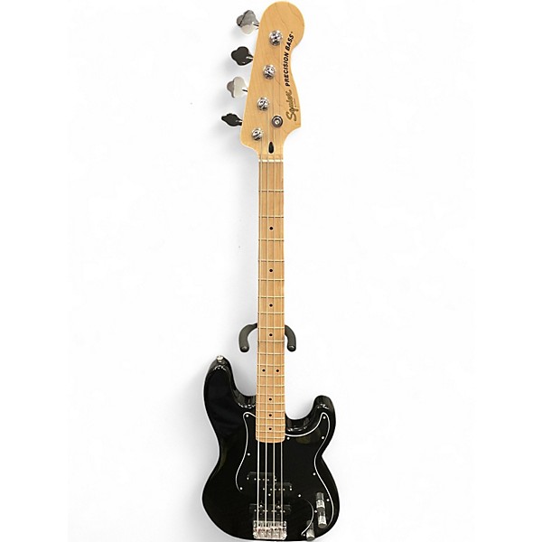 Used Squier Precision Bass Black Electric Bass Guitar