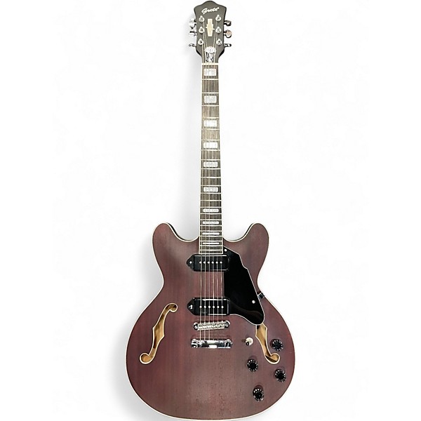 Used Grote semihollow Mahogany Hollow Body Electric Guitar