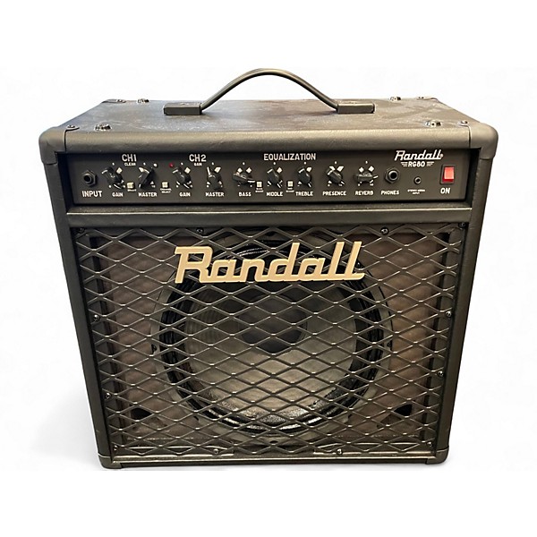 Used Randall RG80 80W Guitar Combo Amp