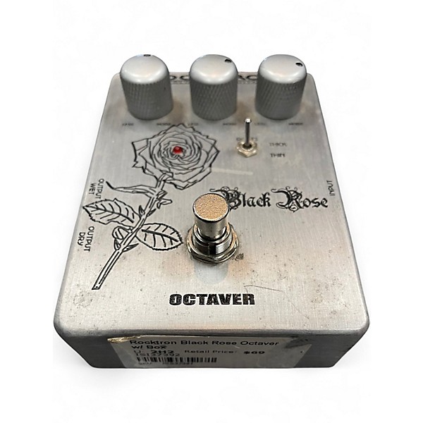 Used Rocktron BLACK ROSE OCTAVER Effect Pedal