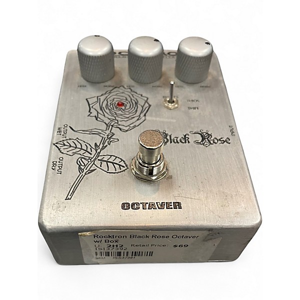 Used Rocktron BLACK ROSE OCTAVER Effect Pedal